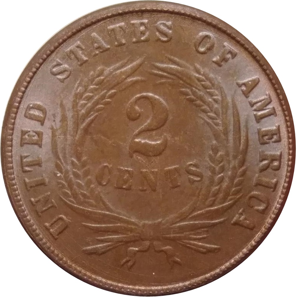 1868-Two-Cent-Copper